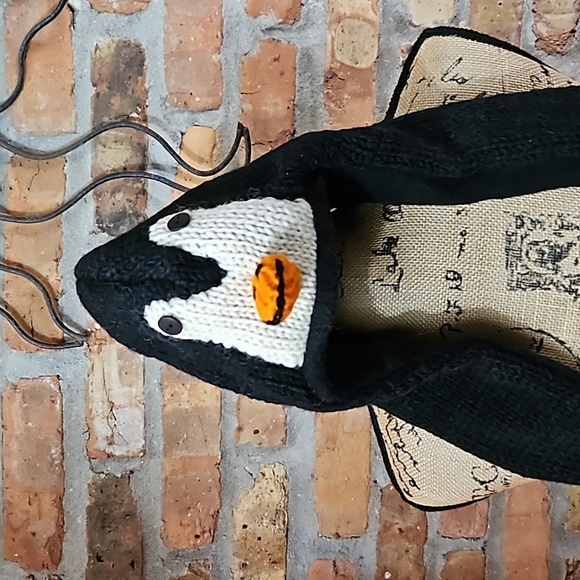 The Collection Royal Penguin hat with attached mittens - Picture 4 of 10